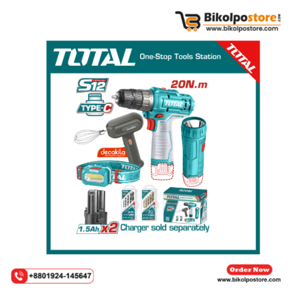 Lithium-Ion cordless 4pcs combo kit - TOSLI23115